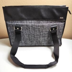 Epic Tweed, Faux Leather and Canvas Tote/Commuter Bag/Briefcase